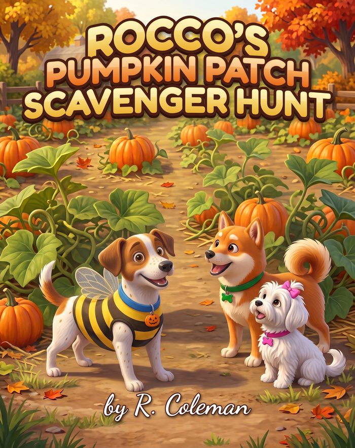 Cover of Rocco's Pumpkin Patch Scavenger Hunt